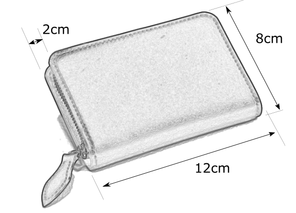 カードサイズ コインケース サイズ 雅坂